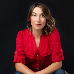 Amber Musser Red Shirt Headshot 2019